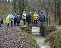 Le long de l'Yerres, ... avec une petite cascade - Prigny