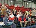 Dans les gradins du Centre Sportif Georges Carpentier