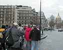 Boulevard des Invalides ( ct de l'Eglise Saint-Franois Xavier), le Dme des Invalides devant nous, 