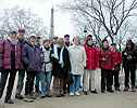 Photo de famille sur le Champs de Mars
