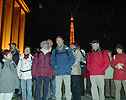 Photo de famille sur le parvis du Palais de Chaillot