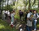 Pause biberon le long du Ru du Corbier,  l'entre du Bois de Courcelles