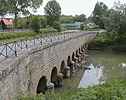 Le Pont-canal (de Meaux  Chalifert) qui enjambe le Grand Morin